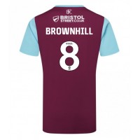 Stroje piłkarskie Burnley Josh Brownhill #8 Koszulka Podstawowej 2024-25 Krótki Rękaw